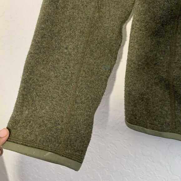 Patagonia Better Sweater Mens S Green 1/4 Zip Fleece Pullover Outdoors Pocket - Picture 6 of 10